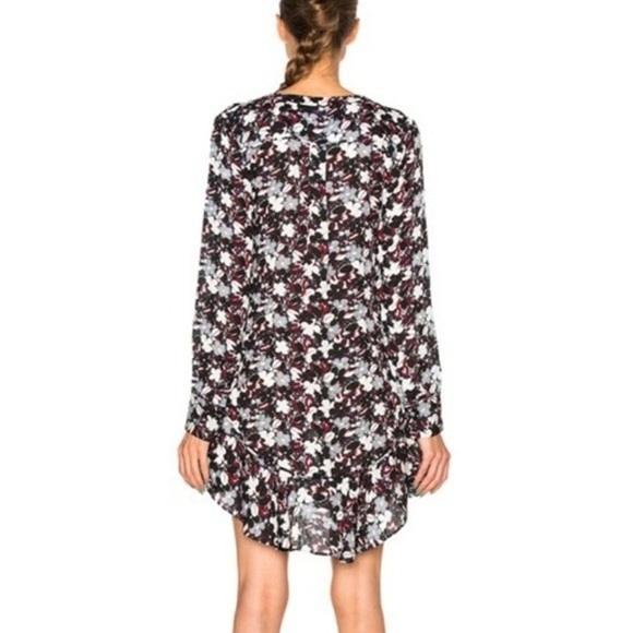 Veronica Beard Franklin Printed Silk Dress - Picture 3 of 11